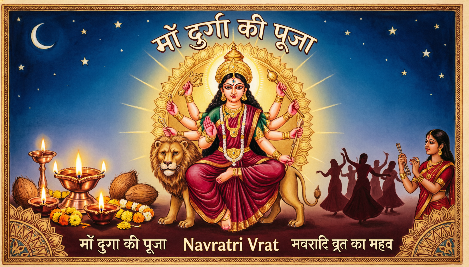 Navratri Vrat – मां दुर्गा की पूजा और नवरात्रि व्रत का महत्व