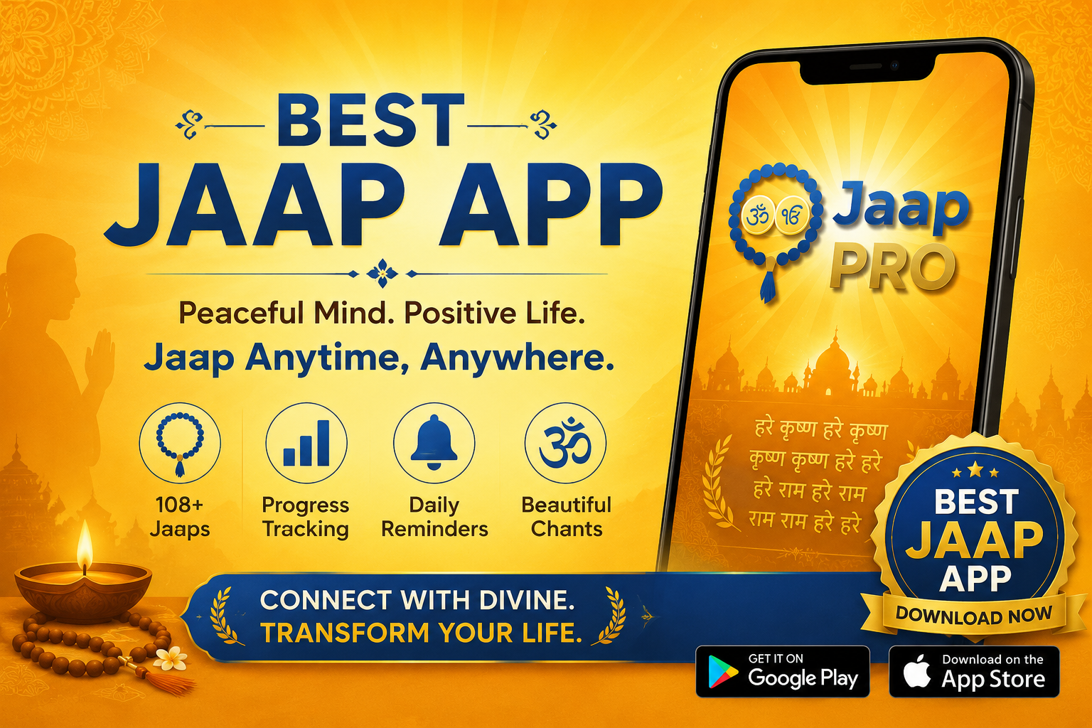 Jaap Counter App - Best Digital Mala App