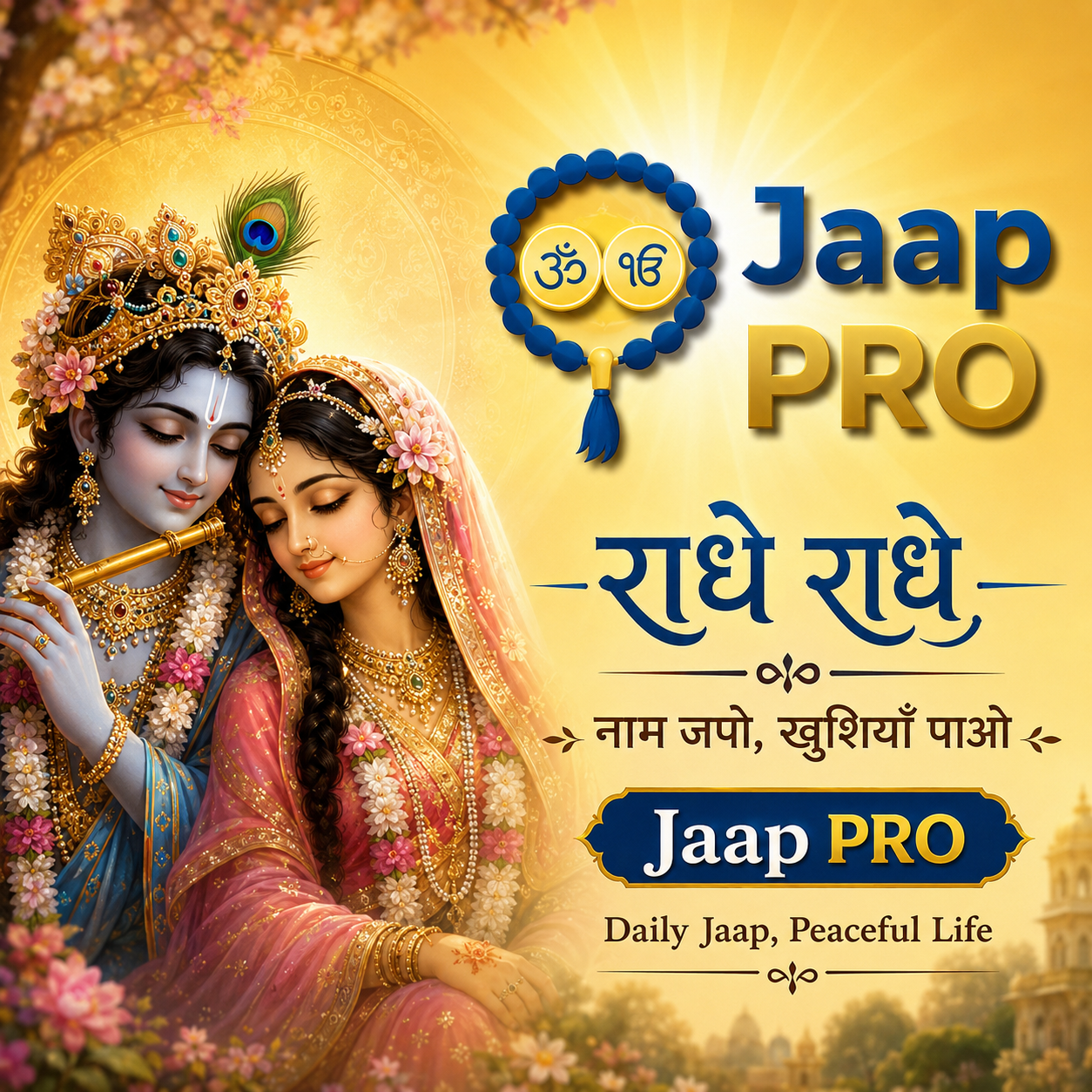 Radhe Radhe Naam Jap App – Jaap Pro Digital Jaap Counter