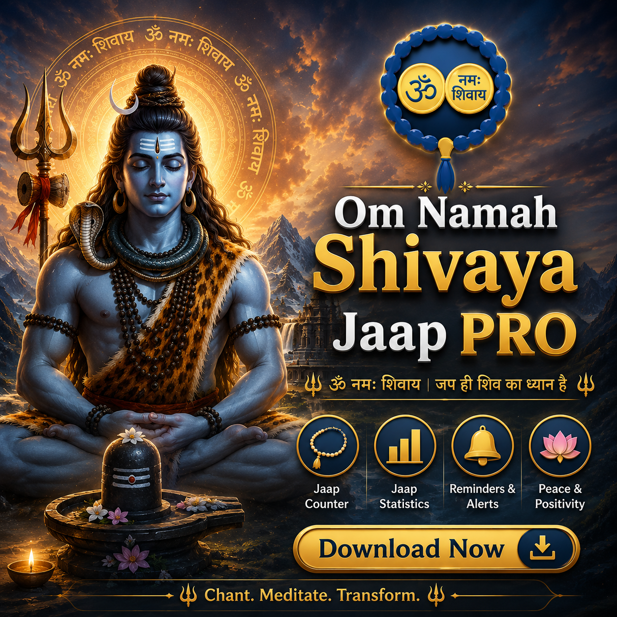 Om Namah Shivaya Jaap App