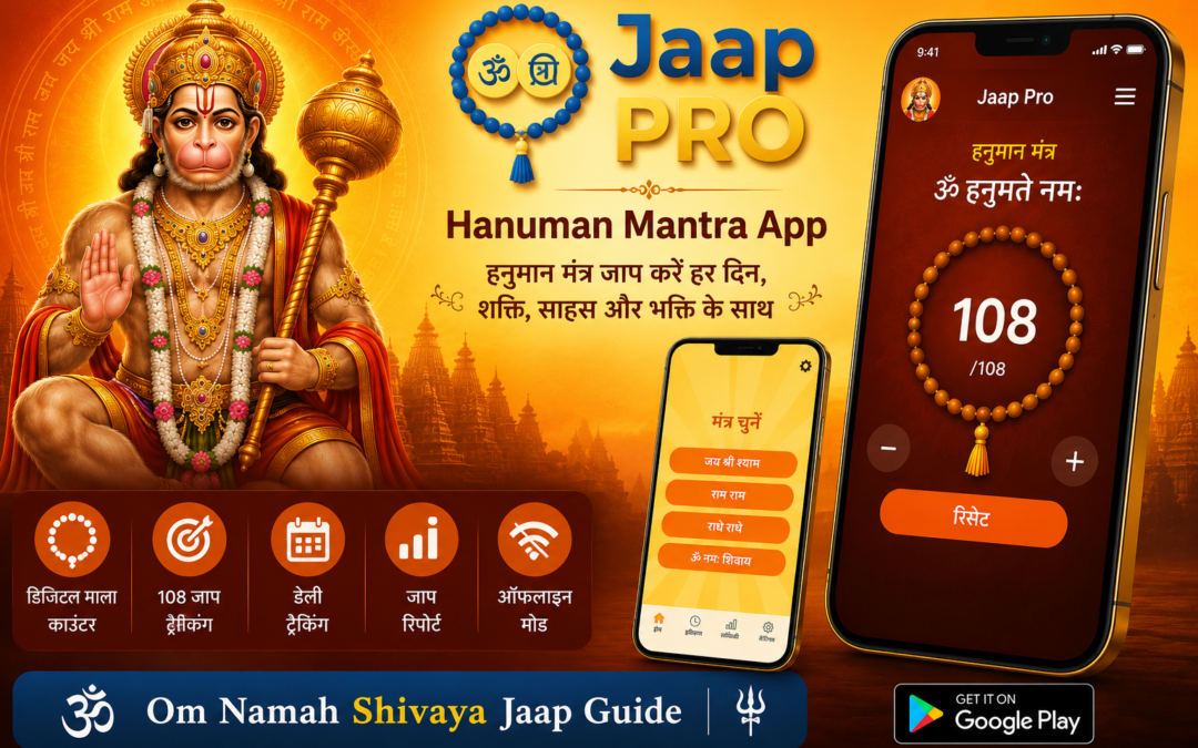 Jaap Pro Hanuman Mantra App