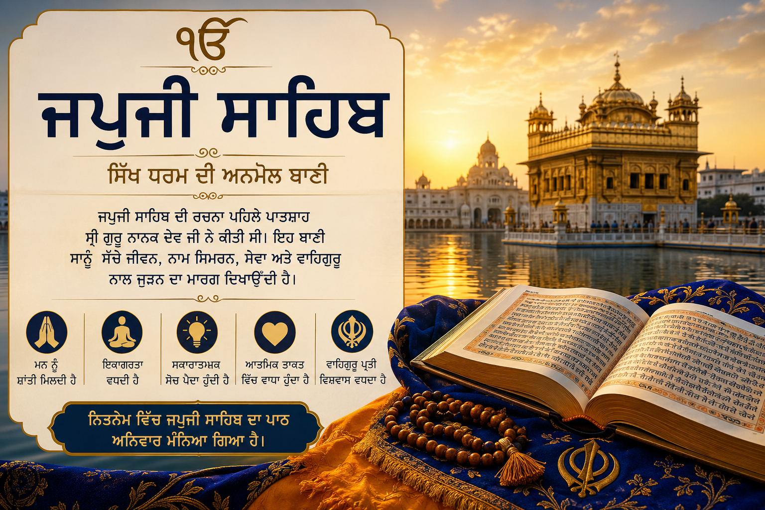 Japji Sahib Path in Punjabi