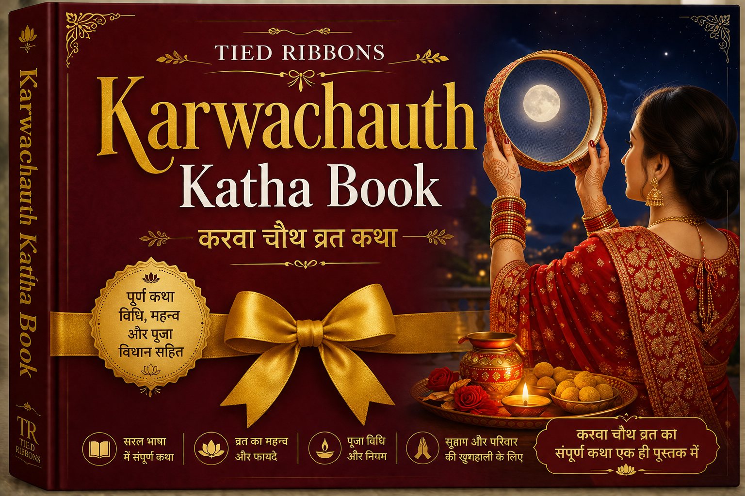 TIED RIBBONS Karwachauth Katha Book