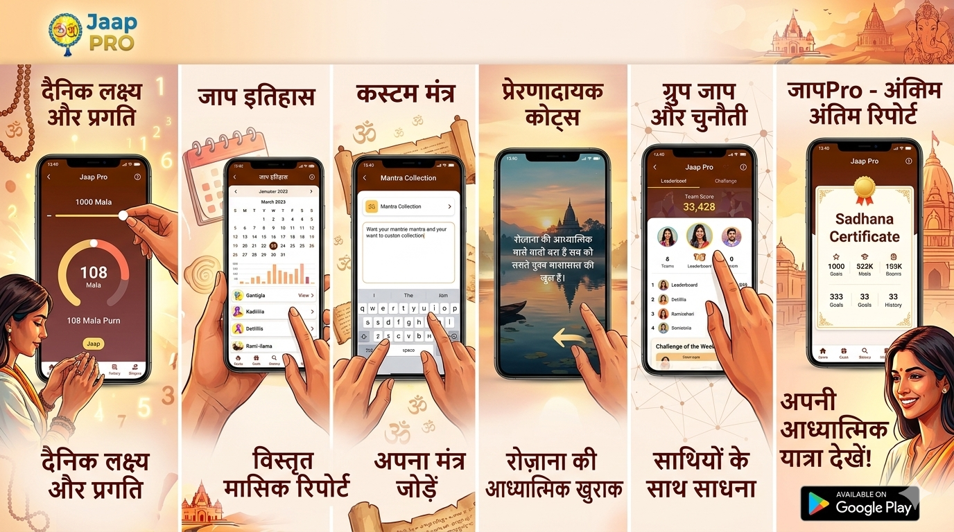 Jaap Pro - naam jaap tracking app for Android