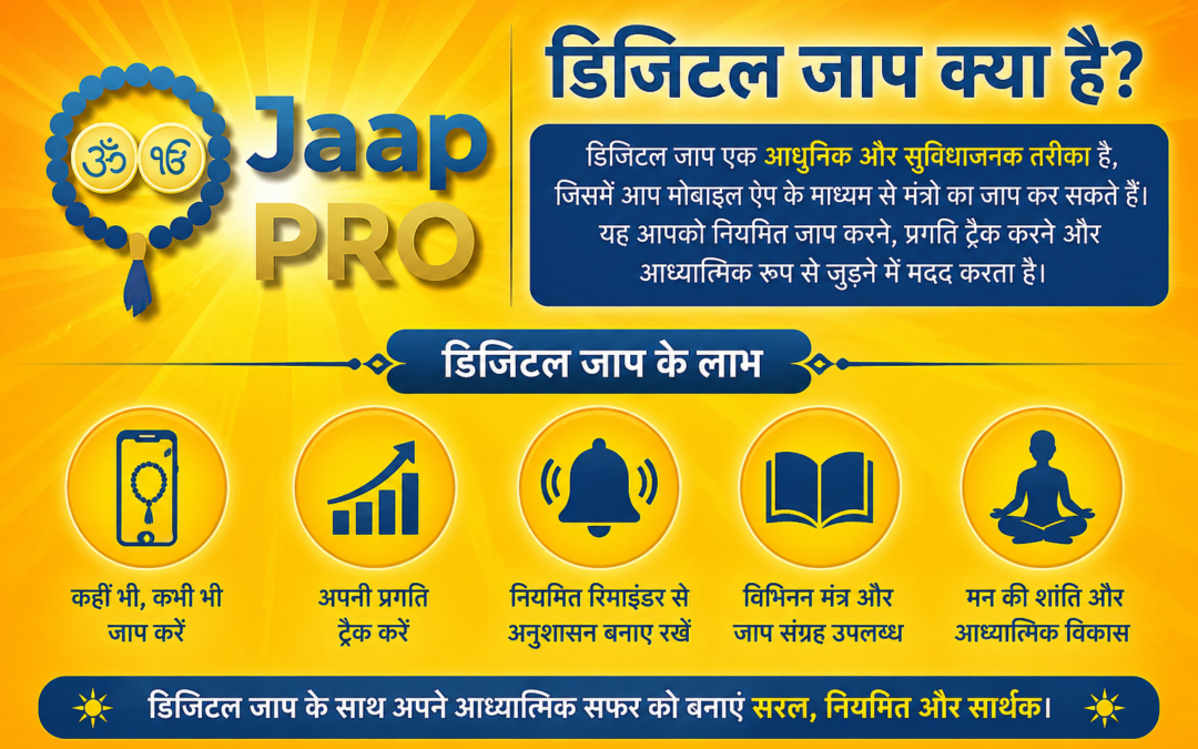डिजिटल माला, जाप काउंटर और मंत्र जाप ऐप की पूरी जानकारी