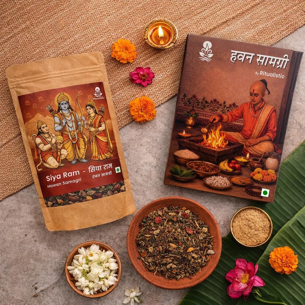 Ritualistic Siya Ram Pavitra Hawan Samagri