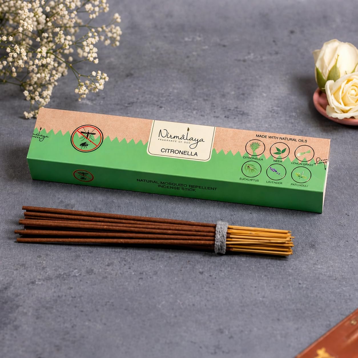 Nirmalaya Premium Mosquito Repellent Incense