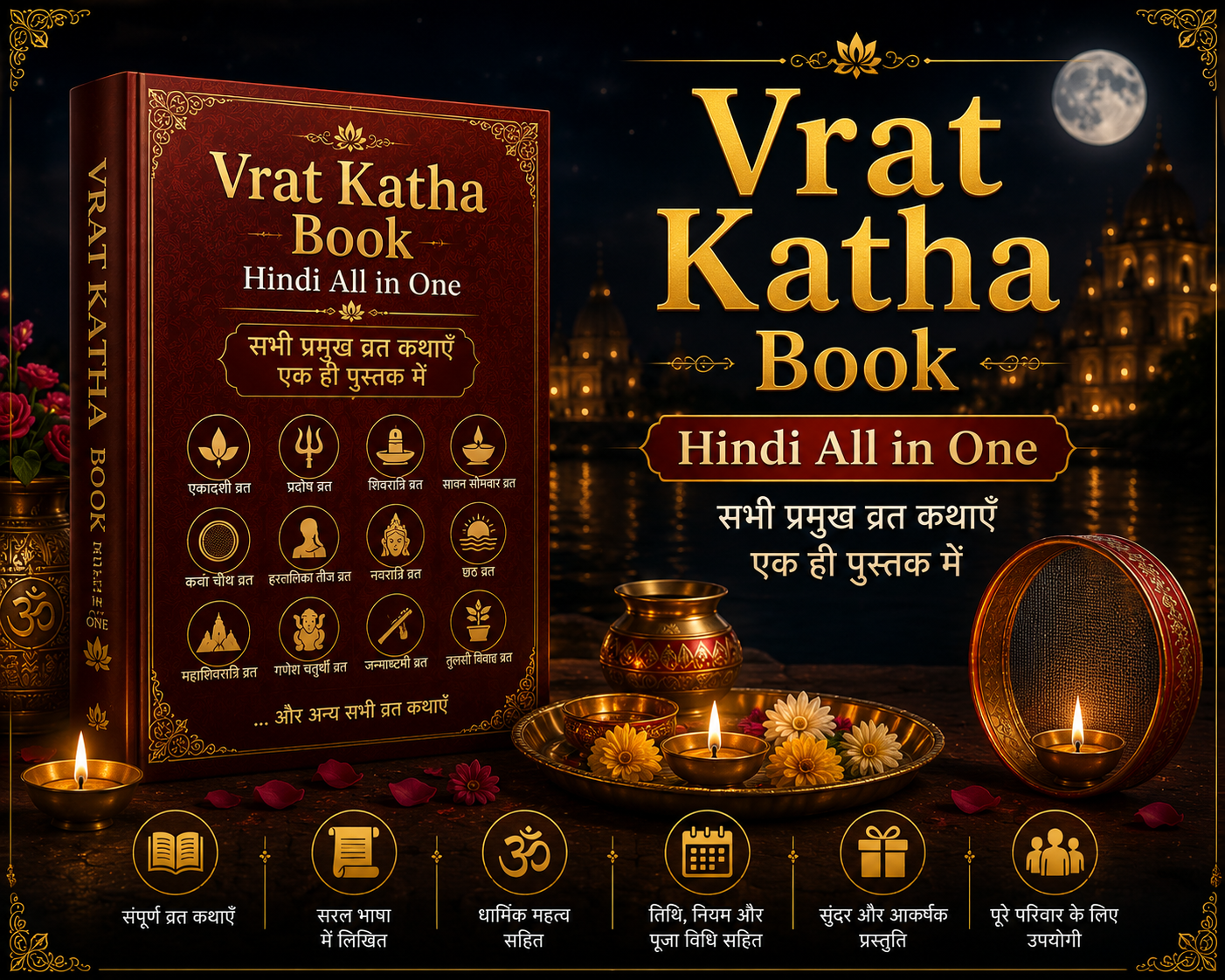 Vrat Katha Book Hindi All in One