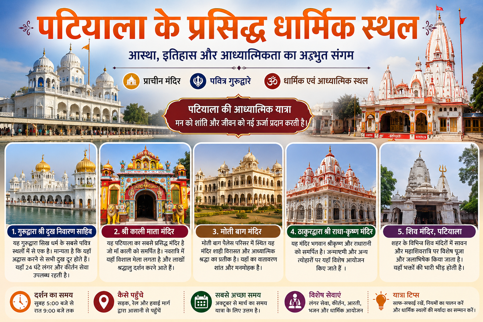 Patiala Ke Prasiddh Dharmik Sthal