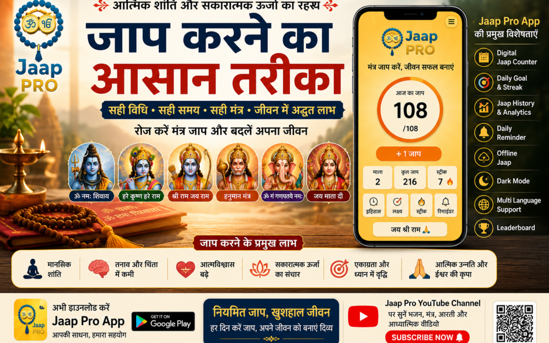 जाप करने का आसान तरीका