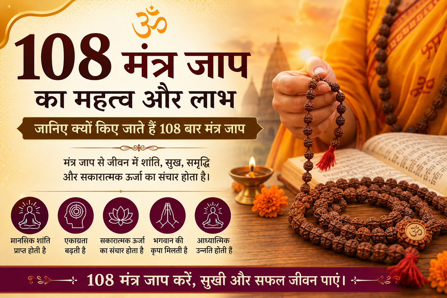 108 मंत्र जाप का महत्व और लाभ