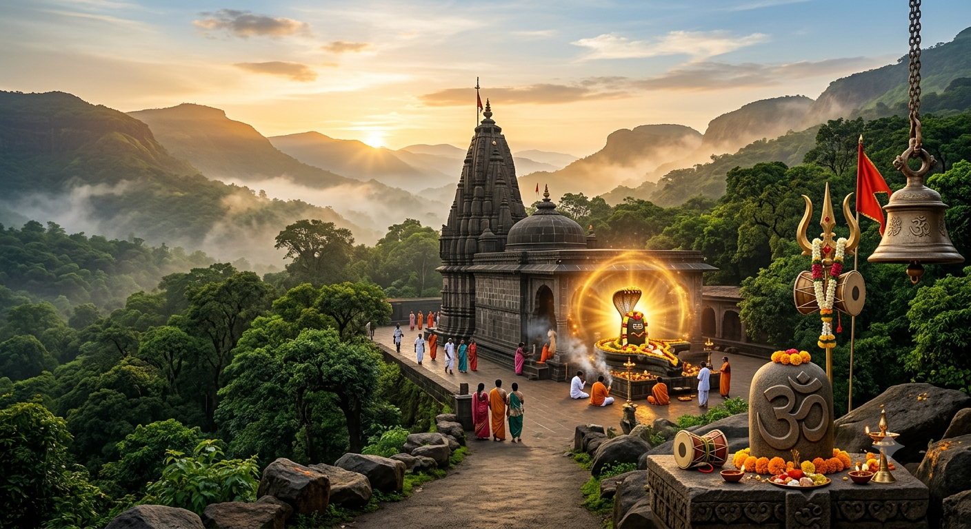 Bhimashankar Jyotirlinga Temple in Maharashtra 