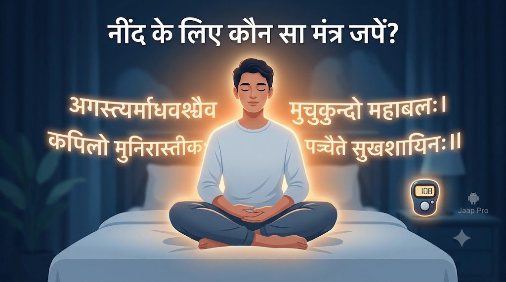 नींद के लिए कौन सा मंत्र जपें - शांत निद्रा मंत्र और उपाय