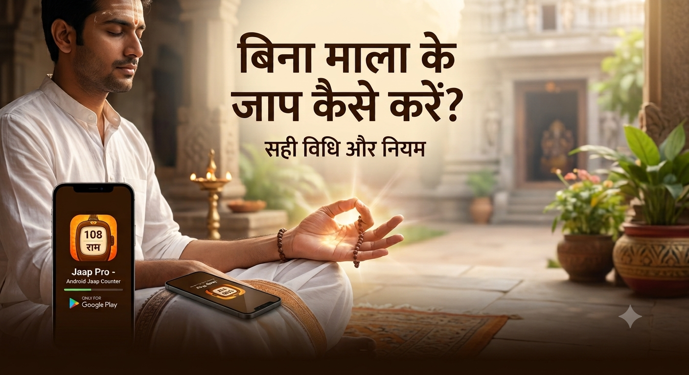 बिना माला के जाप कैसे करें