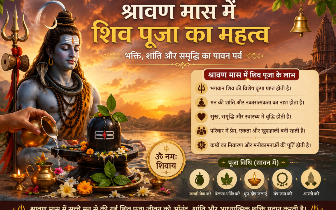 श्रावण मास में शिव पूजा का महत्व