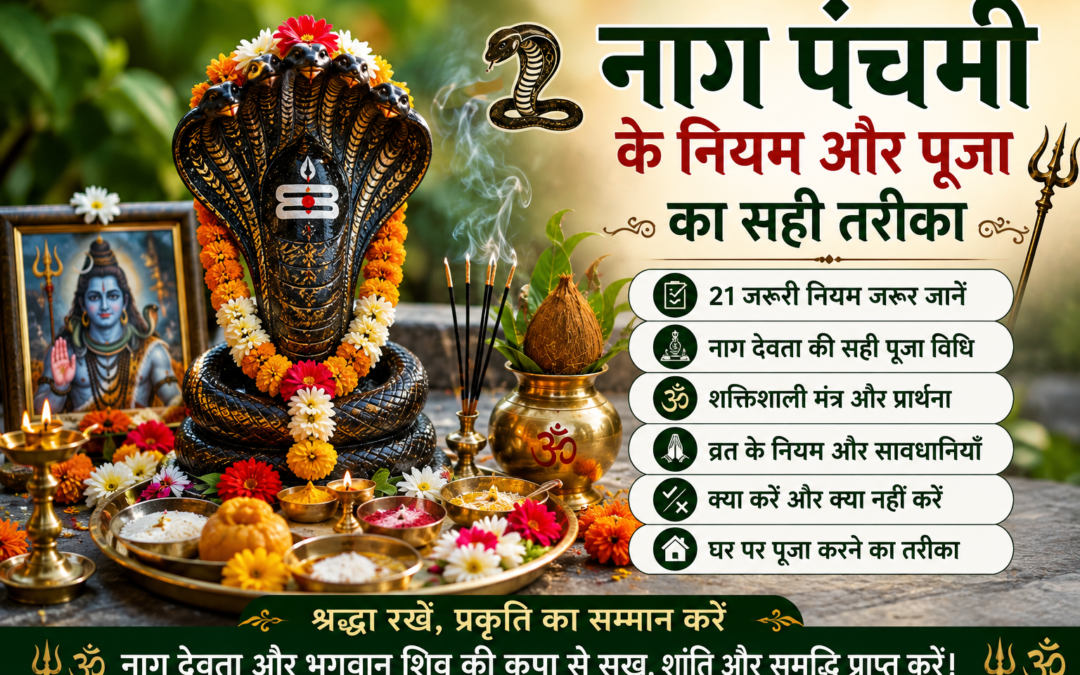 नाग पंचमी के नियम
